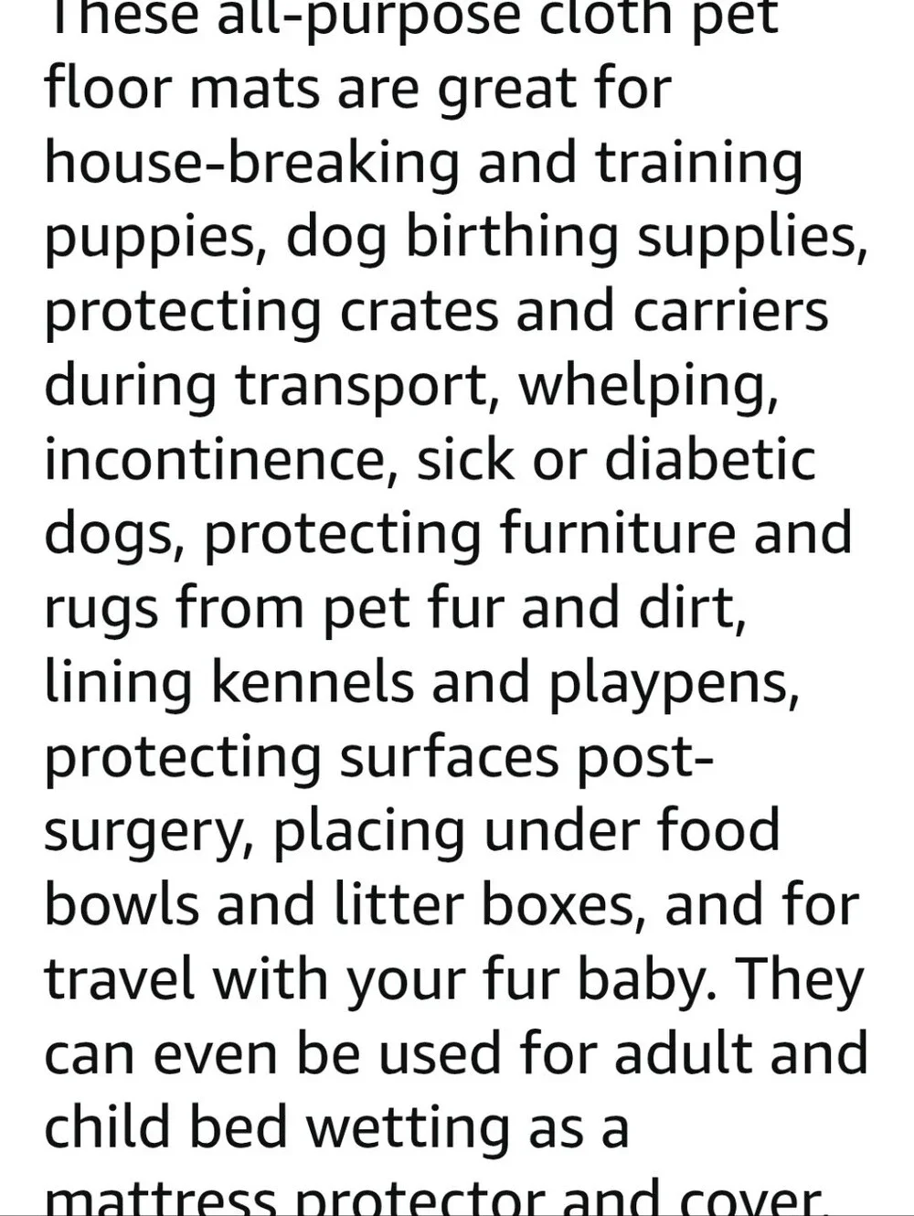 🐶3 New Washable, Reusable Puppy Pee Mats With A Cute Dog, Bone, Paw Print Motif